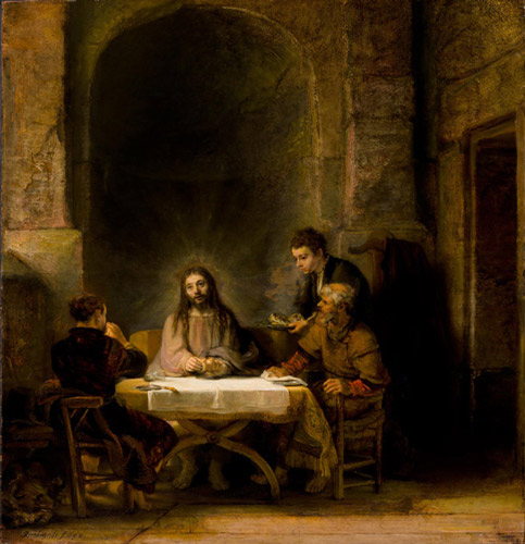 مسیح در امئوس اثر رامبراند