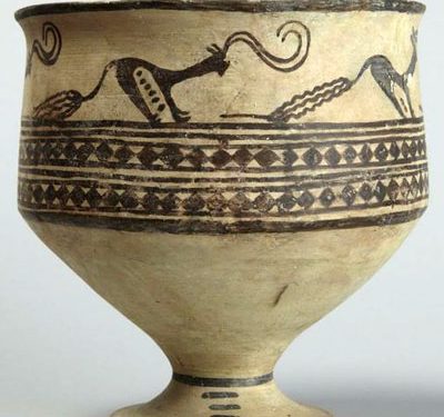 anicient pottery 1 400x375 - تاریخچه سفالگری در ایران
