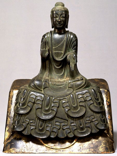 buddha asuka period 1 - هنر و تمدن شرق ( ژاپن )