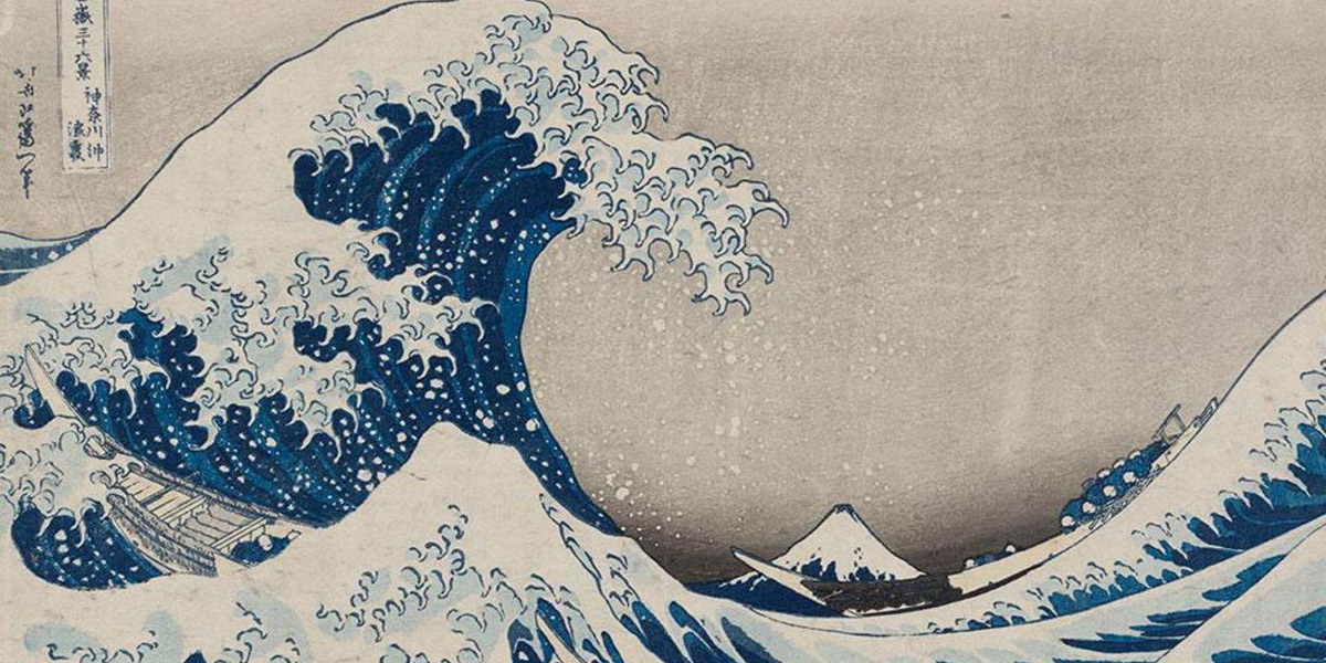 hokusi wave - هنر و تمدن شرق ( ژاپن )