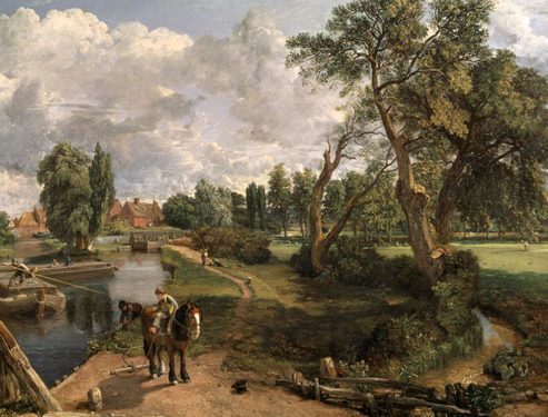 John Constable 493x375 - آموزش نقاشی سبک طبیعت گرایی