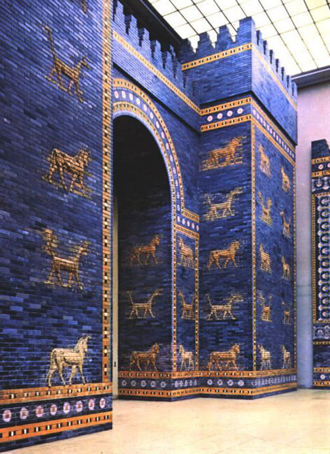 The gate of Ishtar - کاشی شکسته چیست ؟