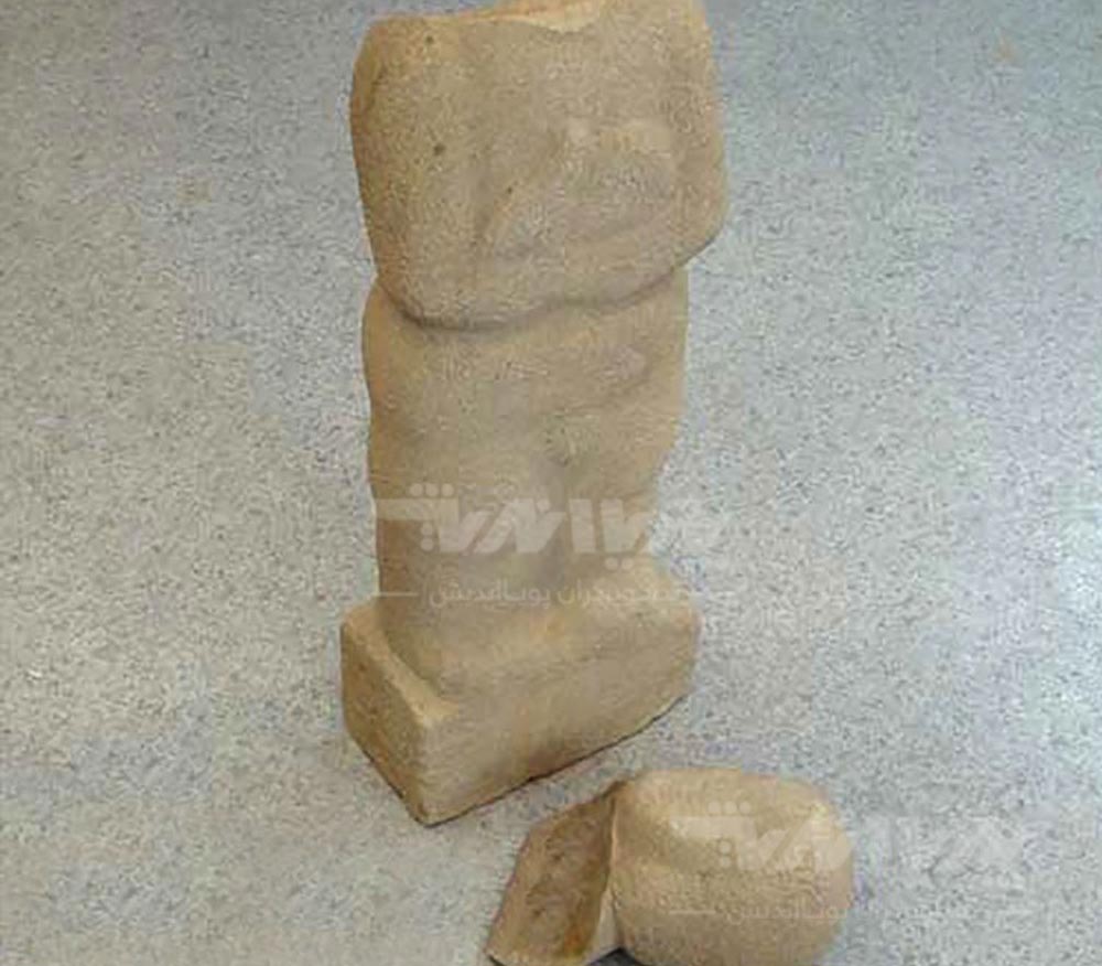 art - بازسازی مجسمه سنگی