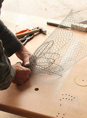 wired sculpture 15 - نحوه‌ی ساخت مجسمه‌ سیمی