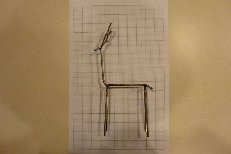 deer 4 - روش های ساخت مجسمه فلزی گوزن