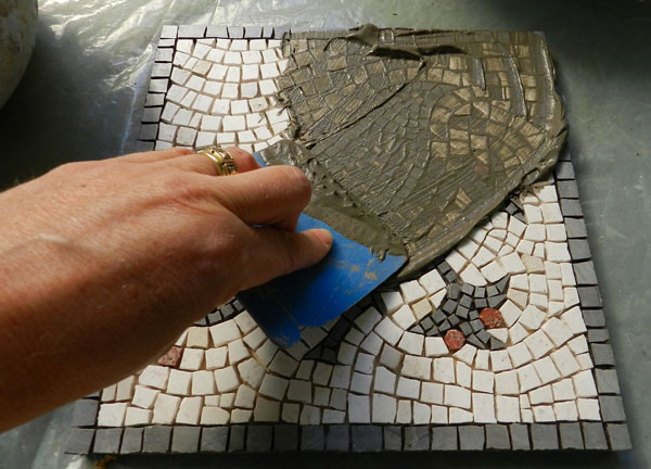 grout mosaic - آشنایی با مقدمات هنر معرق کاشي