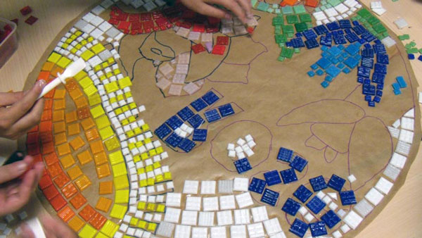 mosaic - آشنایی با مقدمات هنر معرق کاشي