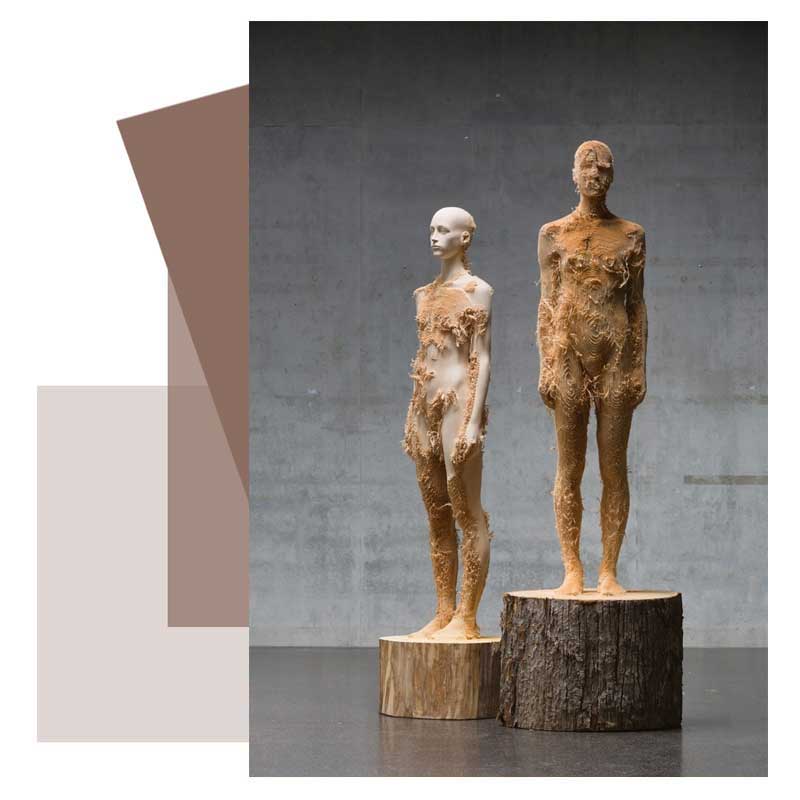 mojasamesazi ba choob 7 - مجسمه سازی با چوب