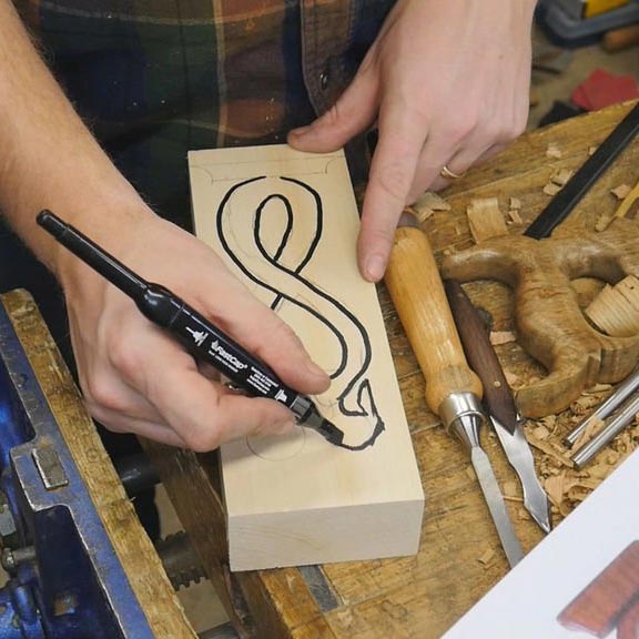 step1 - فیلم آموزش مجسمه سازی با چوب