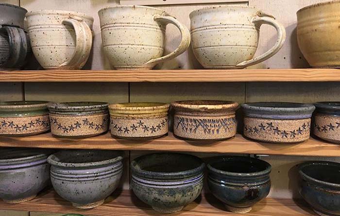 mugs bowls - گل سفالگری و انواع آن