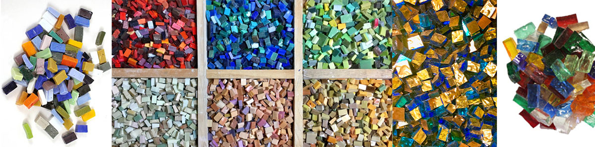 Mosaic Materials 2 - متریال های مورد استفاده در معرق کاشی