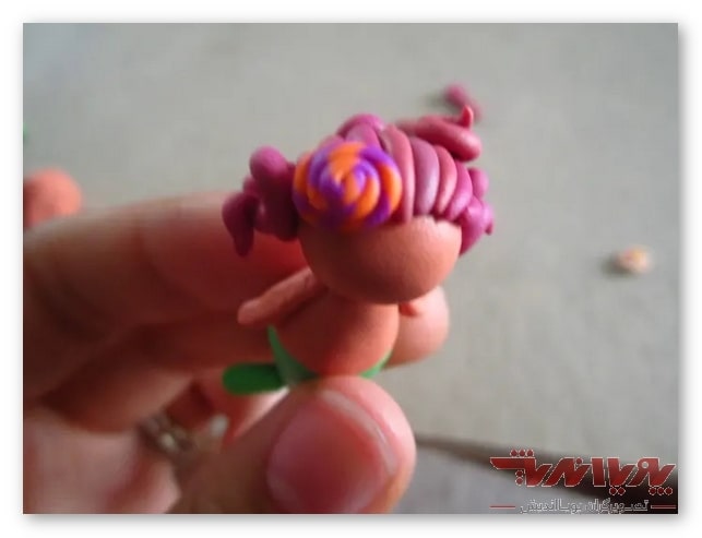 Make a Cute Polymer Clay Mermaid16 min - چگونه یک پری دریایی با خاک پلیمری بسازیم؟ + آموزش تصویری مراحل